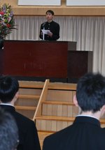 親しんだ学びの場と別れ惜しみ 久慈市内、閉校式続々と 中学校再編で