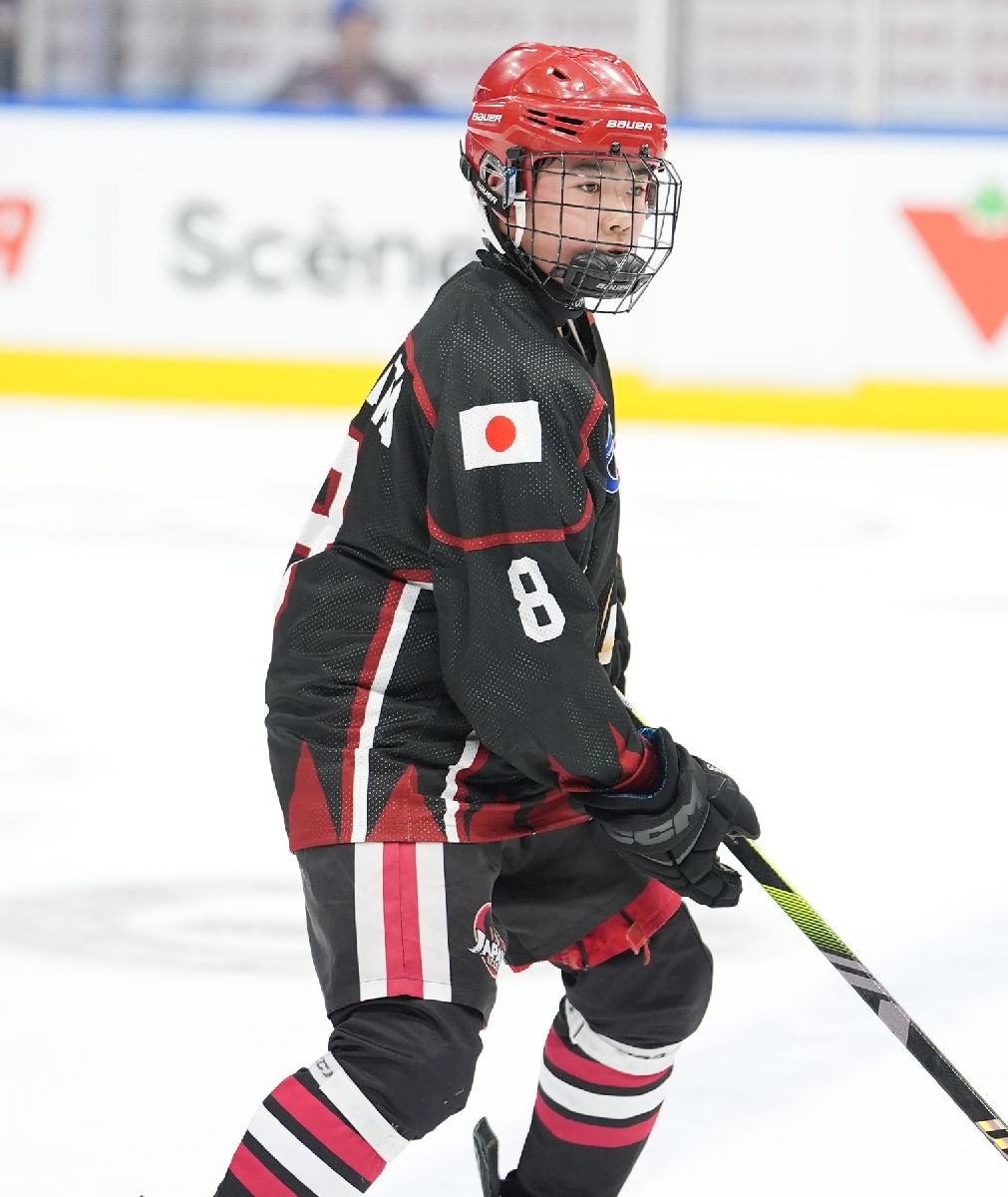 日本選抜として海外のチームと対戦した中田七央哉さん（ジャパン・セレクト提供）