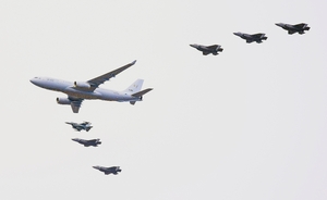 「風車ガーディアン」訓練飛行開始　日米蘭３カ国のＦ３５など参加