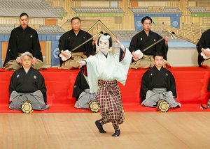 稽古の成果に手応え 歌舞伎俳優目指す上野さん(八戸出身)、研修発表会に出演