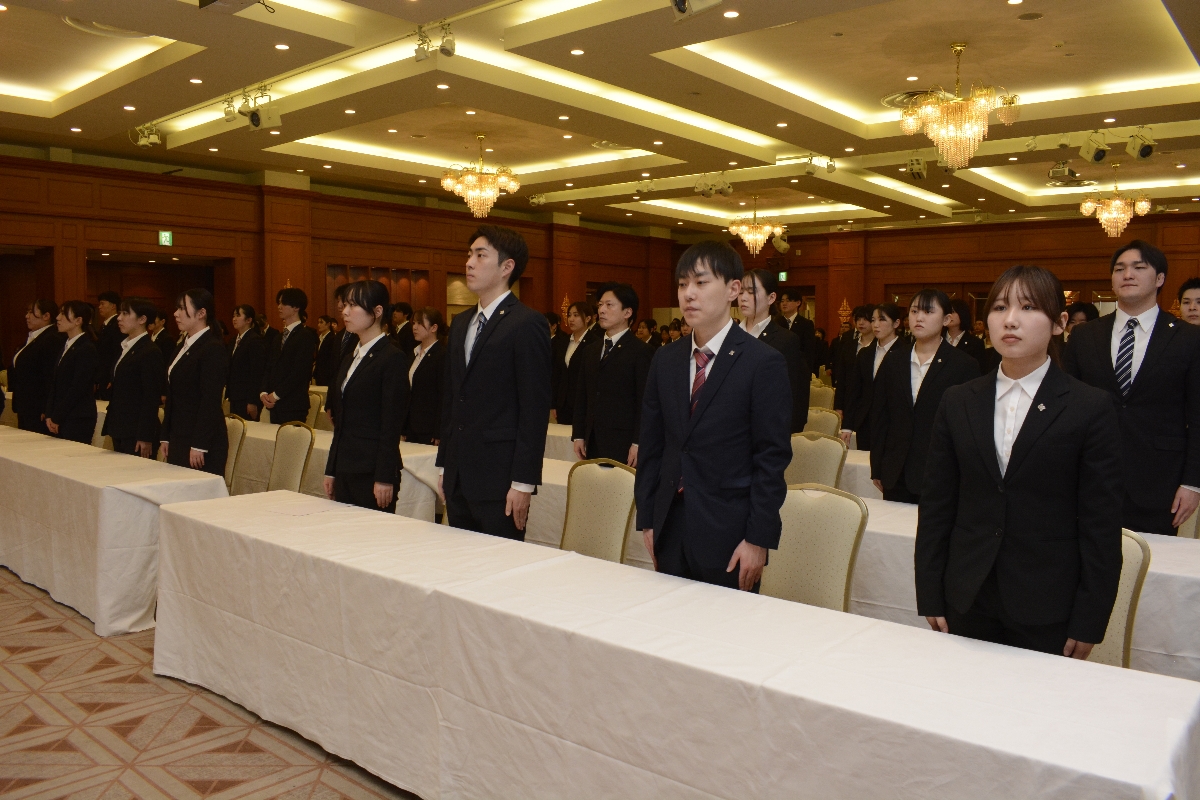 北奥羽の新社会人「古里のために働きたい」　若者流出危惧、活躍誓う