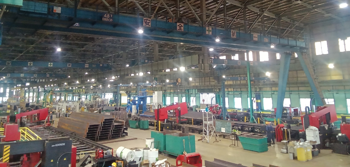 照明のＬＥＤ化などに取り組んだ三浦建設工業の工場（同社提供）