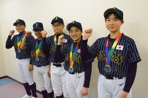 「貴重な経験、これからに」　八戸の学童野球５選手、台湾の国際大会に出場