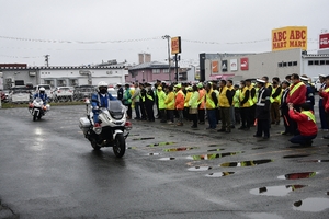 交通事故防止へ決意新た　八戸で決起大会／春の全国交通安全運動