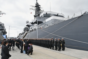大湊に海自練習艦隊が入港　訓練で13日まで滞在