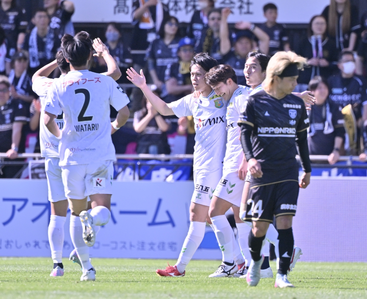 ヴァンラーレ、2連勝で6位浮上/J2・J3百年構想リーグ