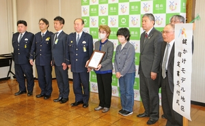 戸締まり習慣化、防犯意識高めて　軽米町、九戸村内にモデル地区指定／二戸警察署