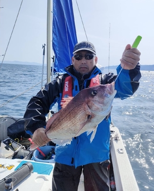 【釣果じまん】マダイ/三厩沖