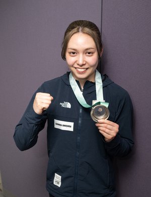 「成長する１年に」　ロス五輪に照準、世界転戦／ボルダー女子の関川愛音（光星高出）