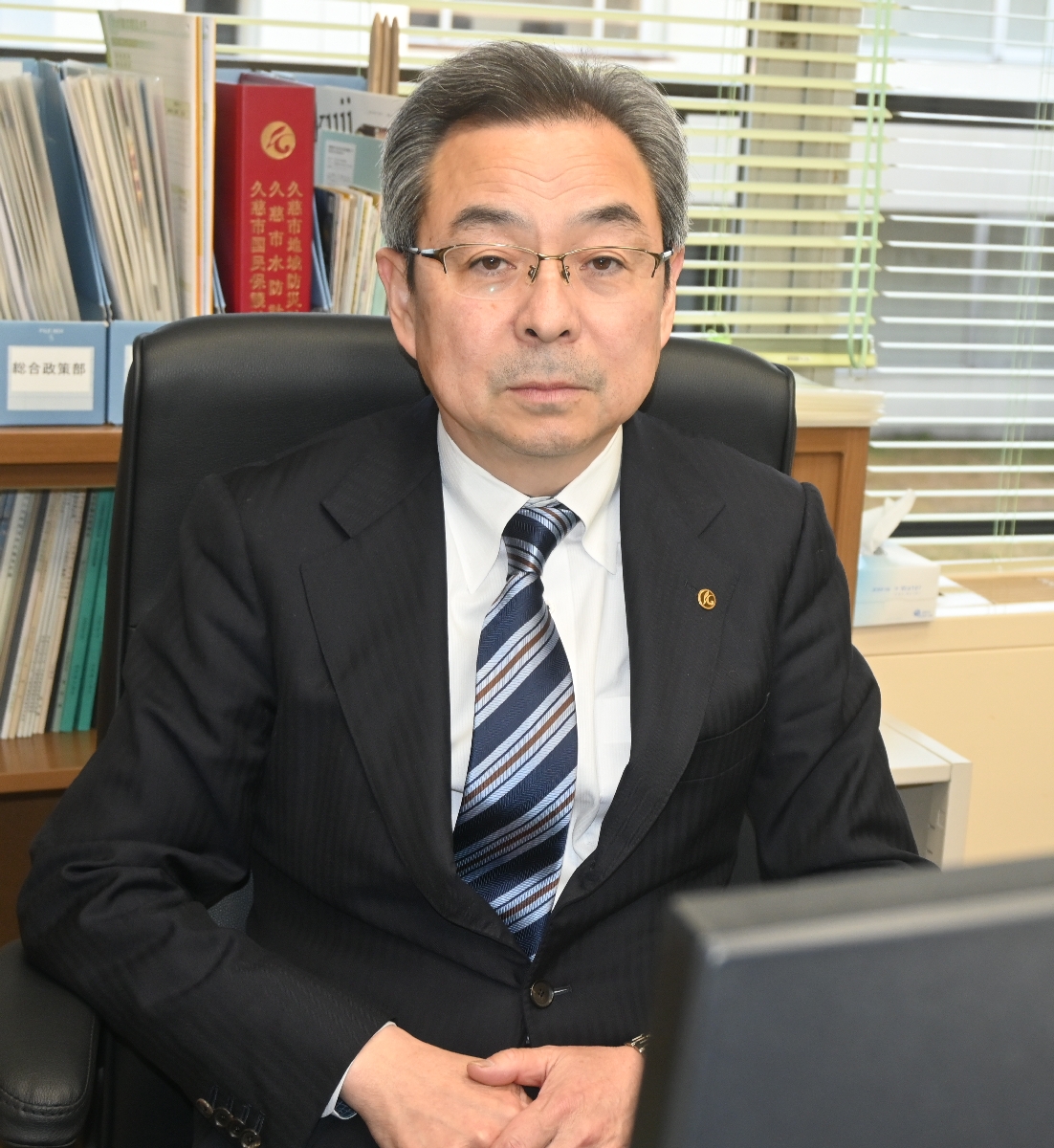 久慈市副市長に就任した坊良英樹さん