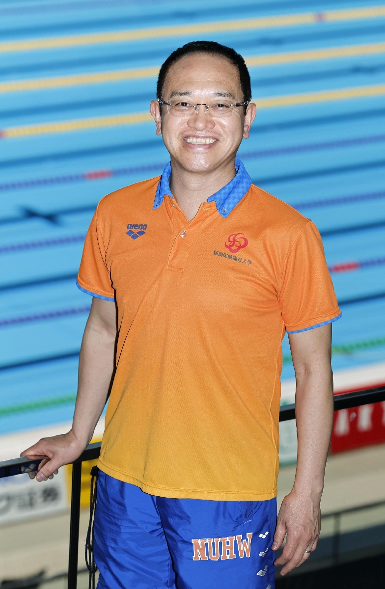 　競泳の日本代表ヘッドコーチに就任した下山好充さん