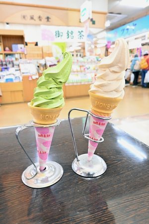 【おやつタイム】「抹茶ソフトクリーム」風香堂(八戸市) 専門店ならではの風味