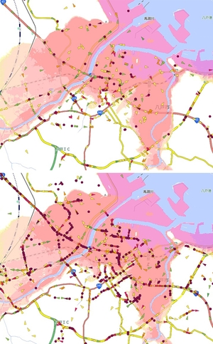 【青森県南震度5強】津波避難渋滞、解消できず 昨年と同じ場所、改善も 位置データや住人証言