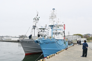捕鯨船2隻、八戸入港 29日以降に漁実施へ