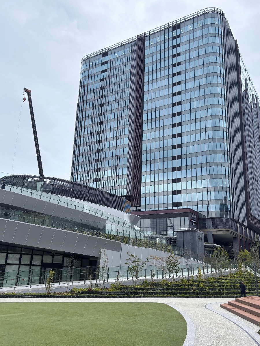 大井町トラックスの広場「トラックスパーク」周辺=東京都品川区