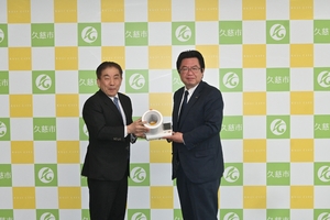 積極的に“街角”での測定を　しろと内科循環器科クリニック（久慈）、市に血圧計２４台寄贈