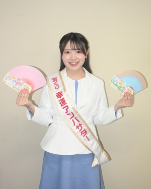 宝くじ「仲深めるきっかけに」 幸運アンバサダー池田さん「ドリームジャンボ」などPR