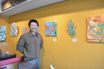 記憶、感情優しい色使いで表現 Nekono Sodaさん(八戸)が個展【作品ピックアップ付】