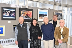 動物、四季を生き生きと ごのへ写真愛好会が作品展