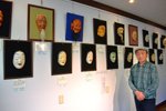 気持ちを写す面の魅力感じて　能面作家是川さん（八戸）が展示即売会【作品ピックアップ付】
