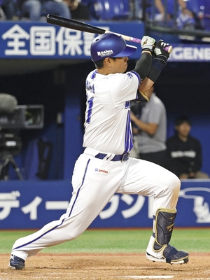 【プロ野球】ＤｅＮＡ蝦名（青森大出）５回に適時打、集中力切らさずに
