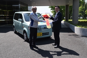災害時返却カーリースを導入 八戸事業所に軽乗用車1台/多摩川精機