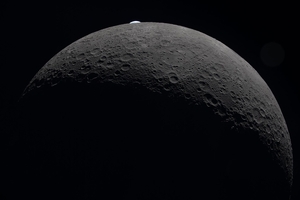【宙を旅して】見える表、見えない裏 月の自転と公転周期が同じ