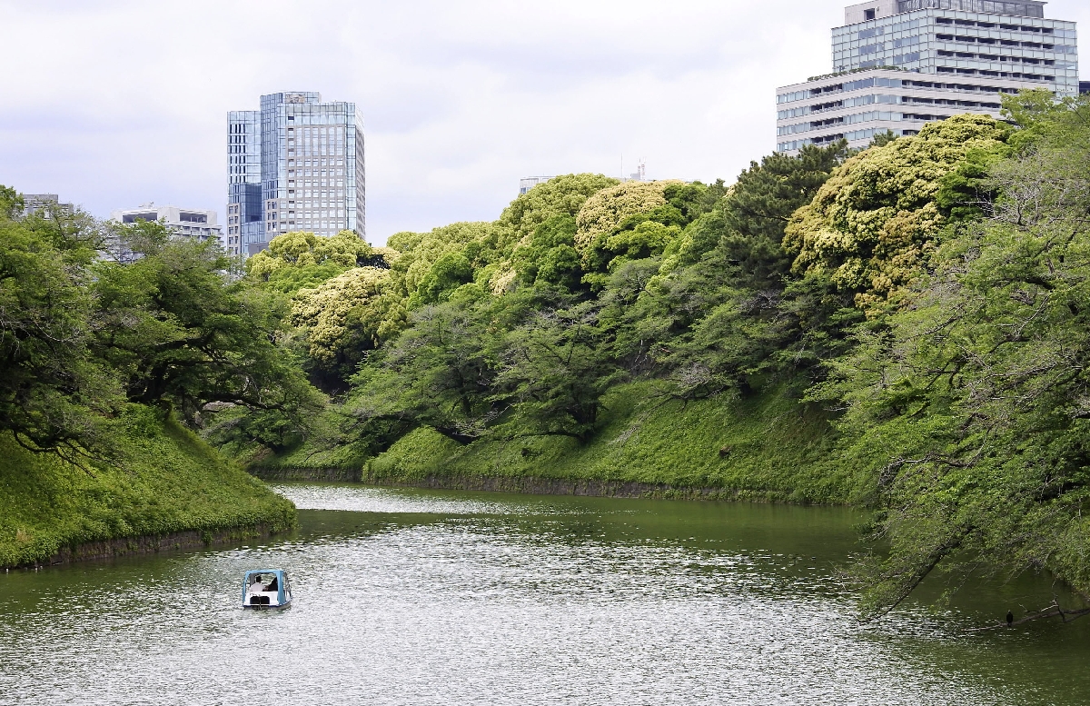 千鳥ケ淵ボート場=東京都千代田区
