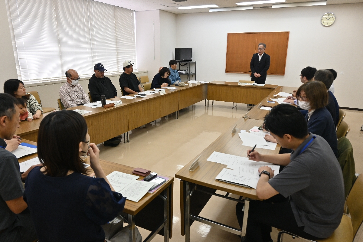 「ＨＡＣＨＩＮＯＨＥおさかなフェス２０２６」開催へ動き出した実行委＝２６日、八戸市水産会館