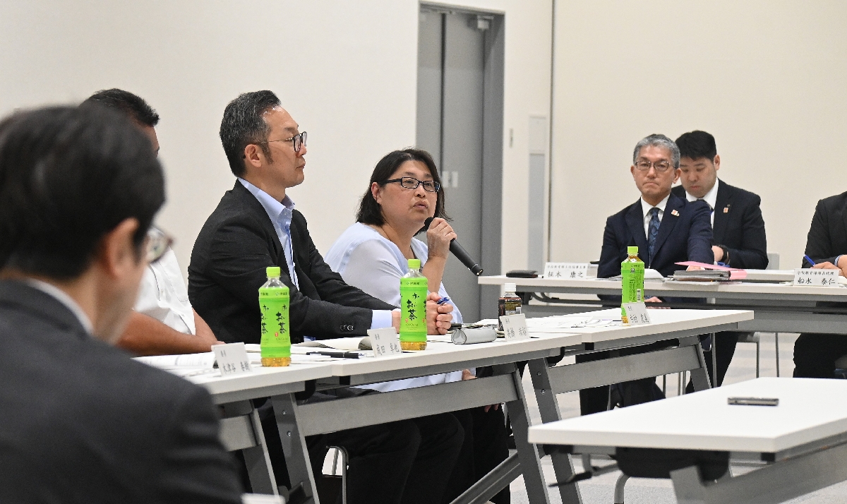 高校入試制度の見直しについて検討する協議会の初会合＝２７日、青森市