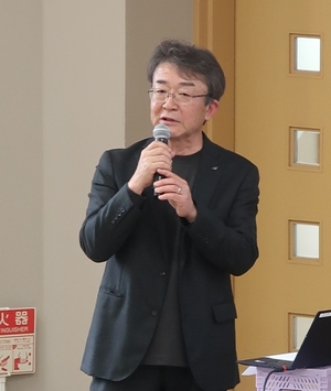 「自分だけの軸つくって」とエール 母校・岩手大で本社の広瀬社長が講演