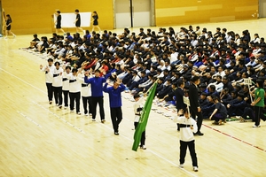 選手団579人、堂々行進 青森県高校総体、主会期が開幕
