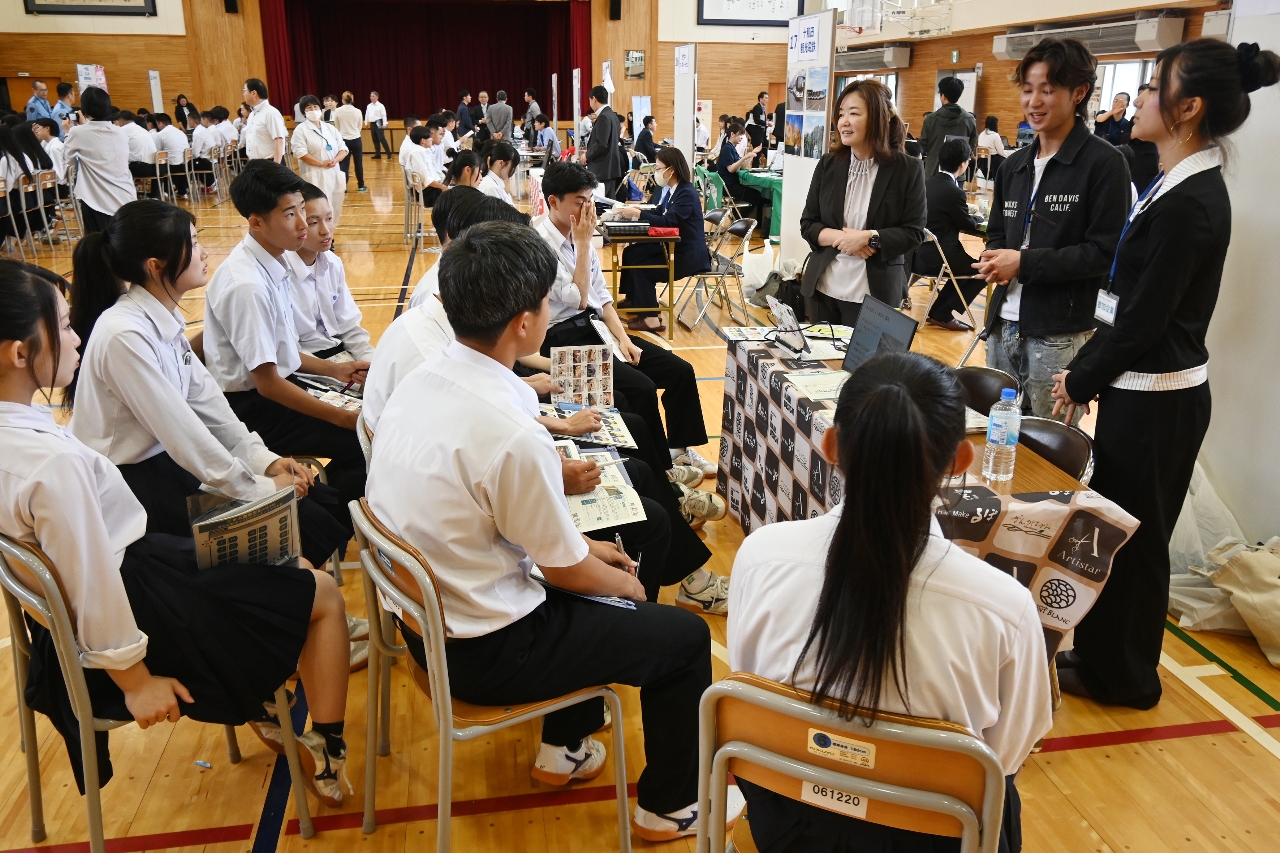 各社が仕事の魅力などをアピールしたPRイベント