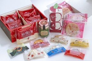 八食センターに新店2店 リンゴ菓子と漬物・発酵食品の専門店オープン