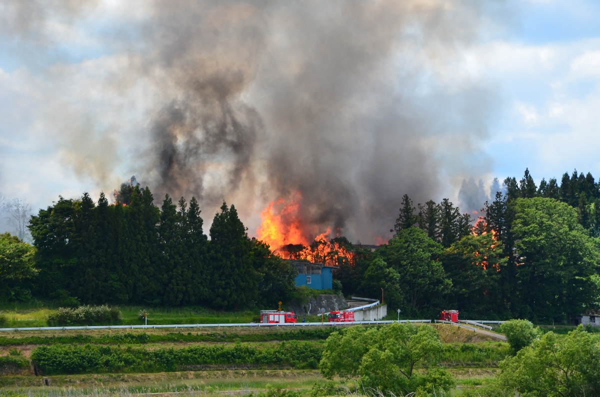 南部 町 火事