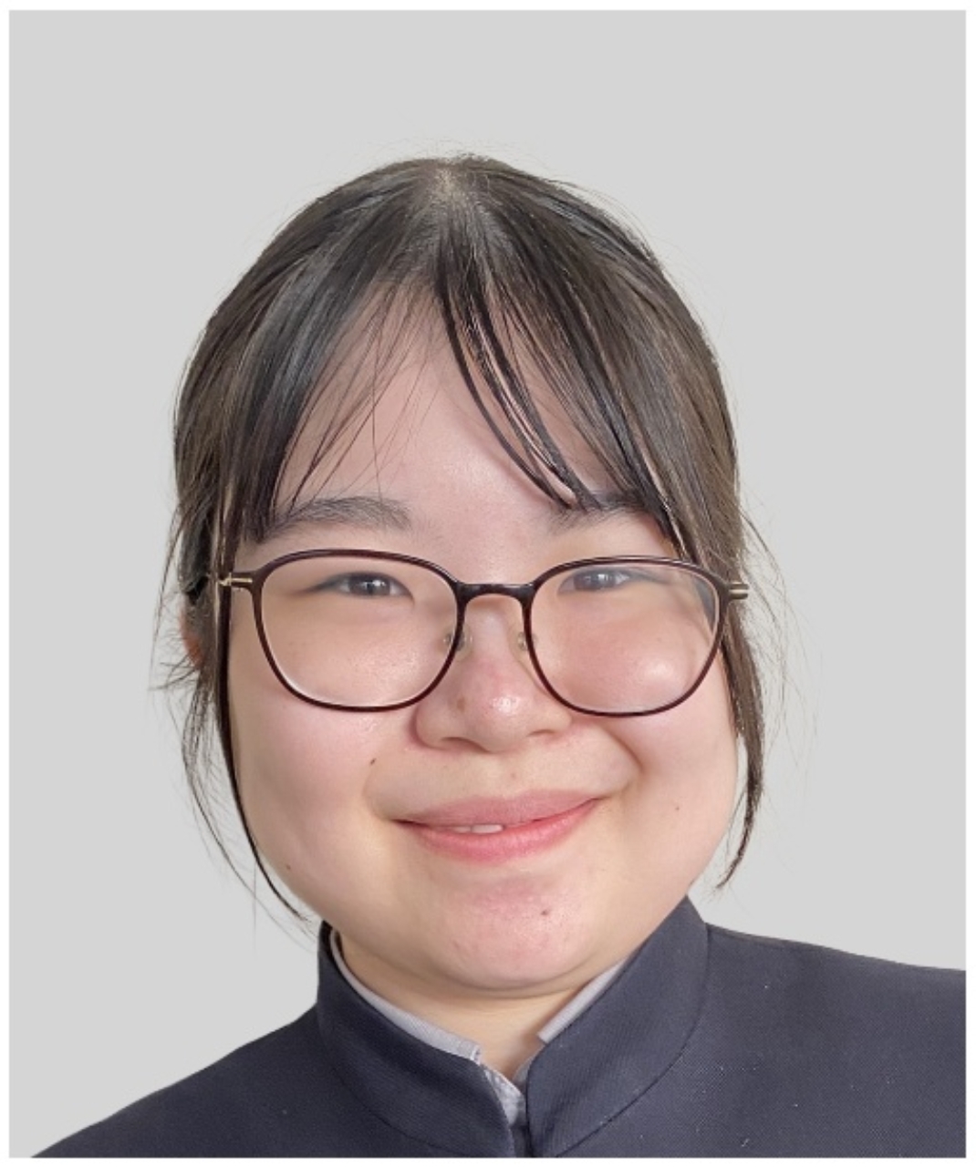 アナウンス部門で優勝した小島あやめさん（県高文連提供）