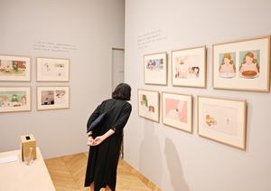 愛らしいデジタル原画27枚 ブックセンターでくらはしれい展/八戸