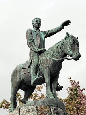 【どうぞう! 見て知って】榎本武揚(北海道江別市) 敗戦の地で第二の人生
