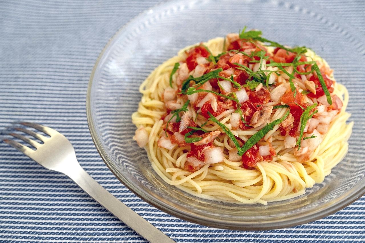 【今週のレシピ】食べて健康!なおママレシピ「トマトの冷製パスタ」