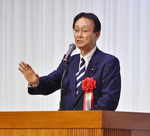 江渡氏が資金パーティー／青森市