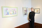 にじみ、ぼかし生かした25点　画家・浅坂さん、八戸・うみ音で水彩画展【作品ピックアップ付】