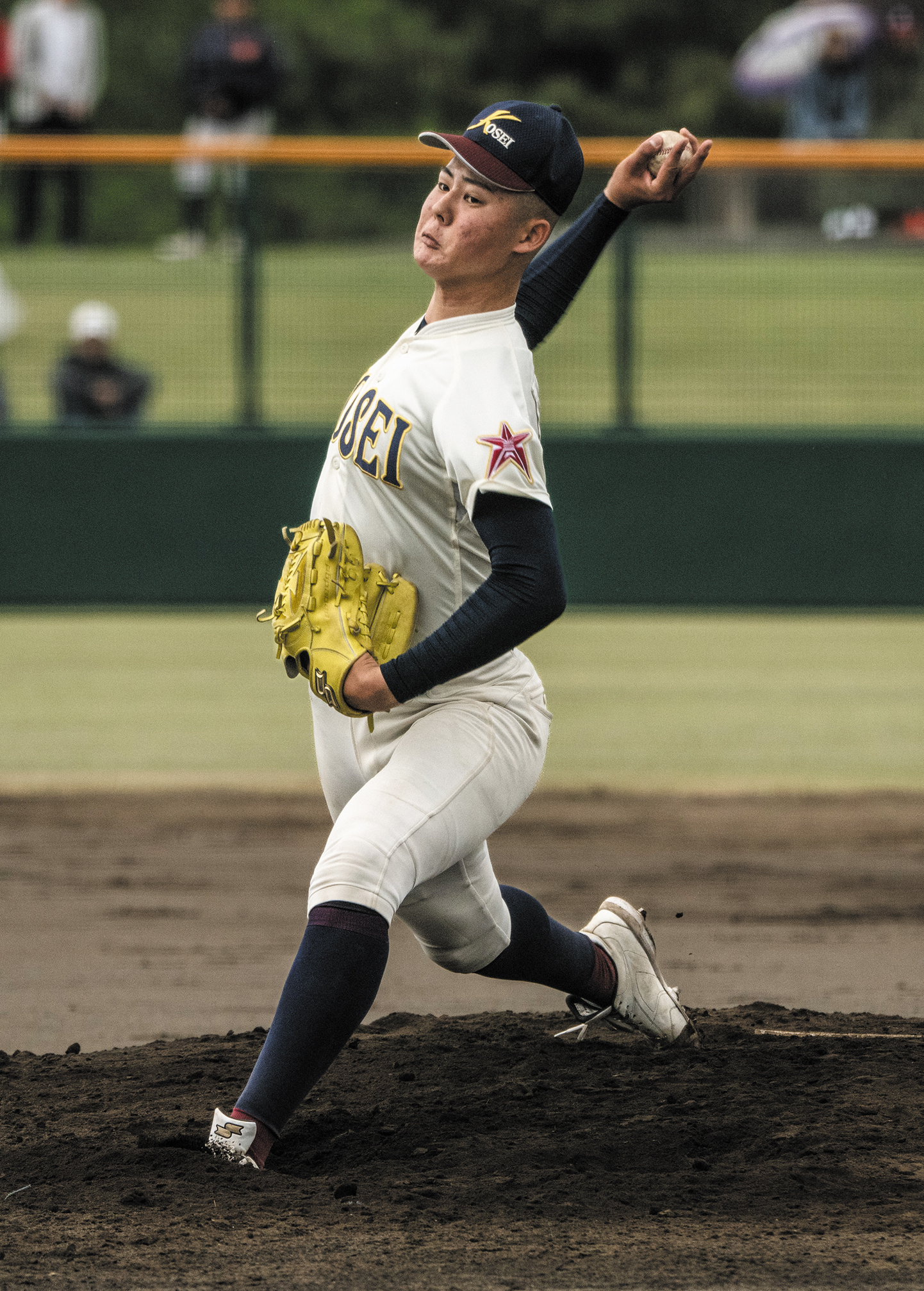 北口晃大選手(八学光星)