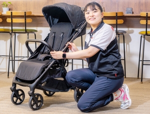 「楽しい思い出作って」ベビーカー博士・奥井さん(八戸育ち)、こだわりの商品開発 12日はっちでイベント