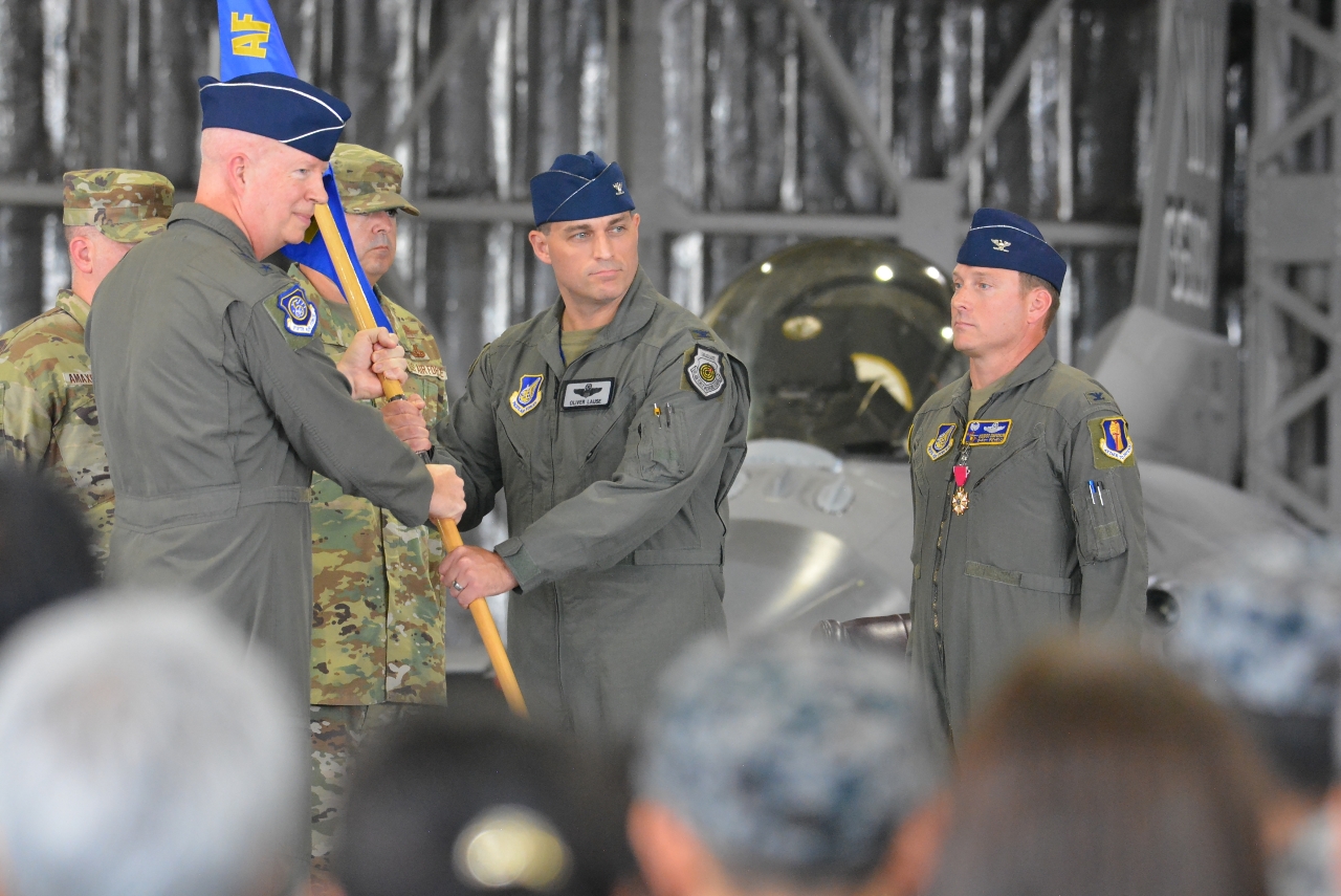 ロース新司令官が着任　米軍三沢基地、「任務に全力」