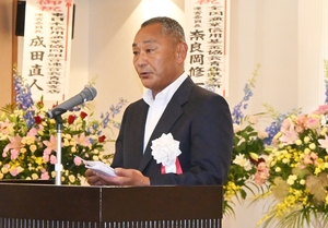 ホタテ産業振興へ、会員誓い むつ湾漁業振興会、50周年で式典