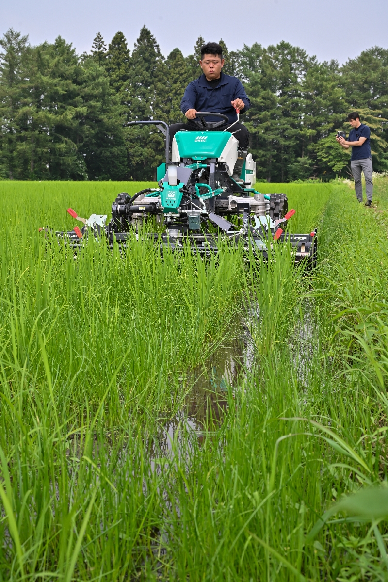 十和田から無農薬のコメを 異業種2社がタッグ、機械化やICT導入も促進