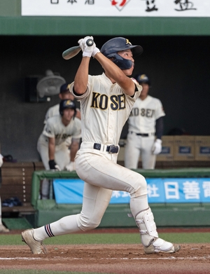 【高校野球青森】勝利に貢献、主砲にっこり／光星の新谷