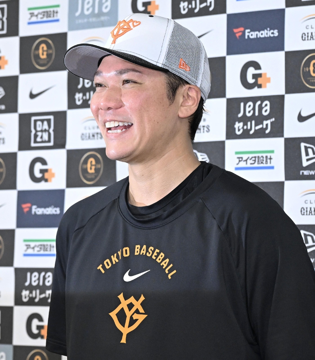 プロ野球のマイナビオールスターゲームプラスワン投票で選ばれた巨人・坂本=22日、東京ドーム