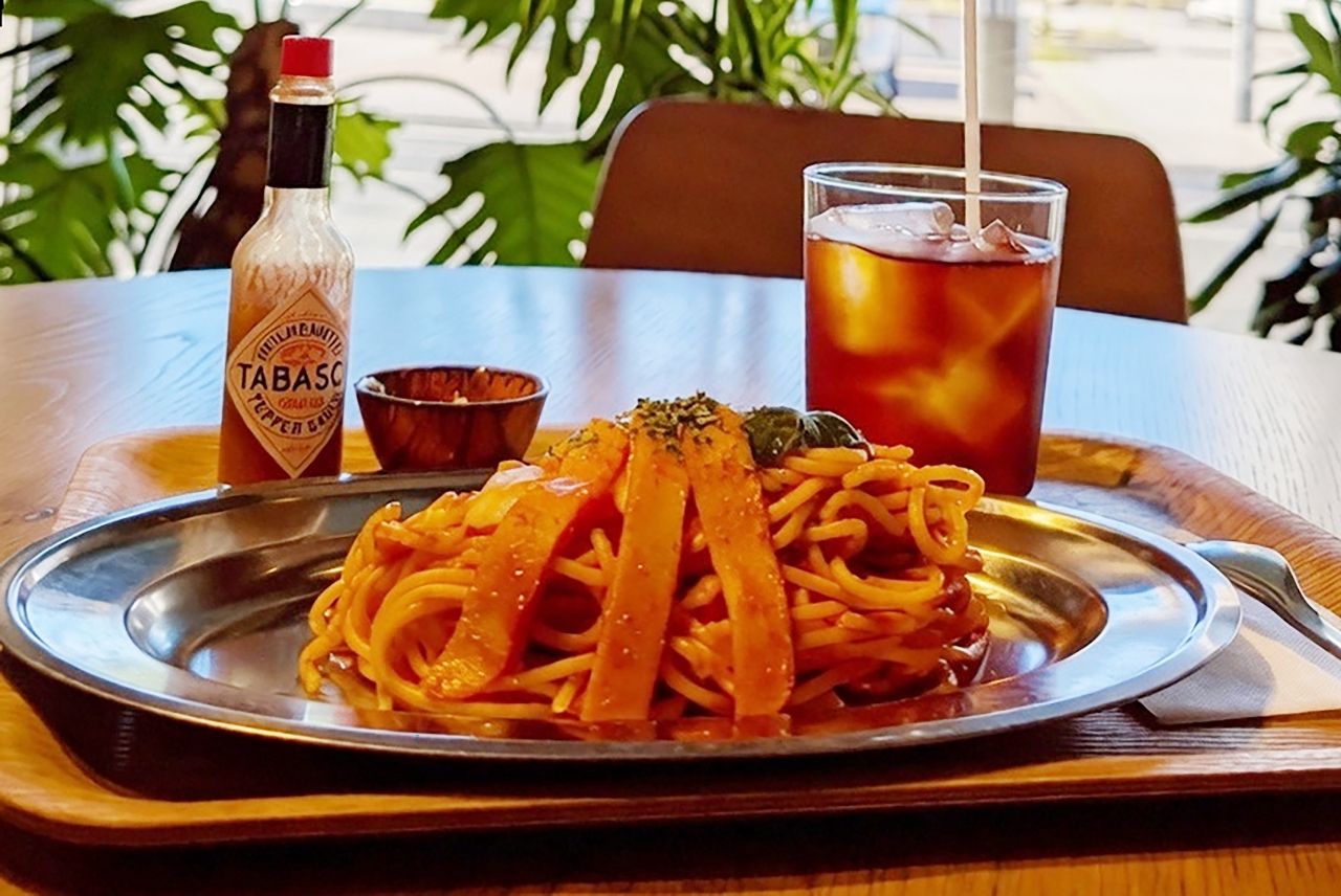 あのナポリタンをもう一度 八戸市中心街の名物、8月にカフェで復活