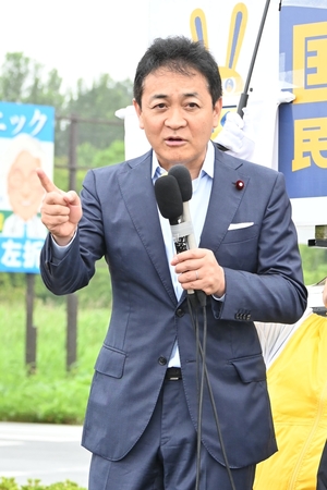 来春統一選、青森は「強化県」　国民・玉木代表、東北町などで街頭